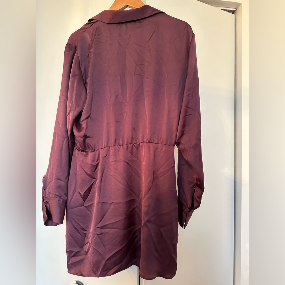 Zara satin mini dresss